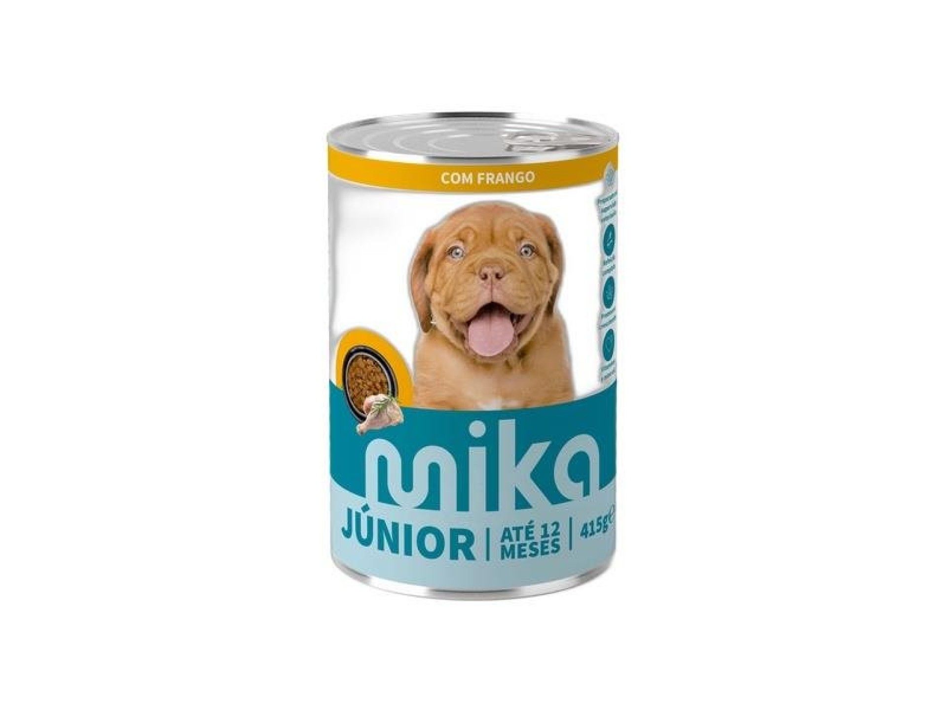 ALIMENTO H�MIDO C�O MIKA FRANGO JUNIOR 415GR