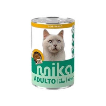 ALIMENTO H�MIDO GATO MIKA FRANGO MOLHO 415GR