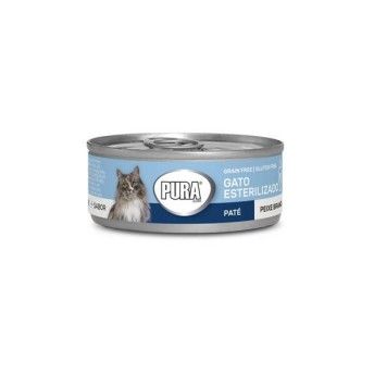 ALIMENTO H�MIDO GATO PEIXE BRANCO ESTERILIZADO 85G