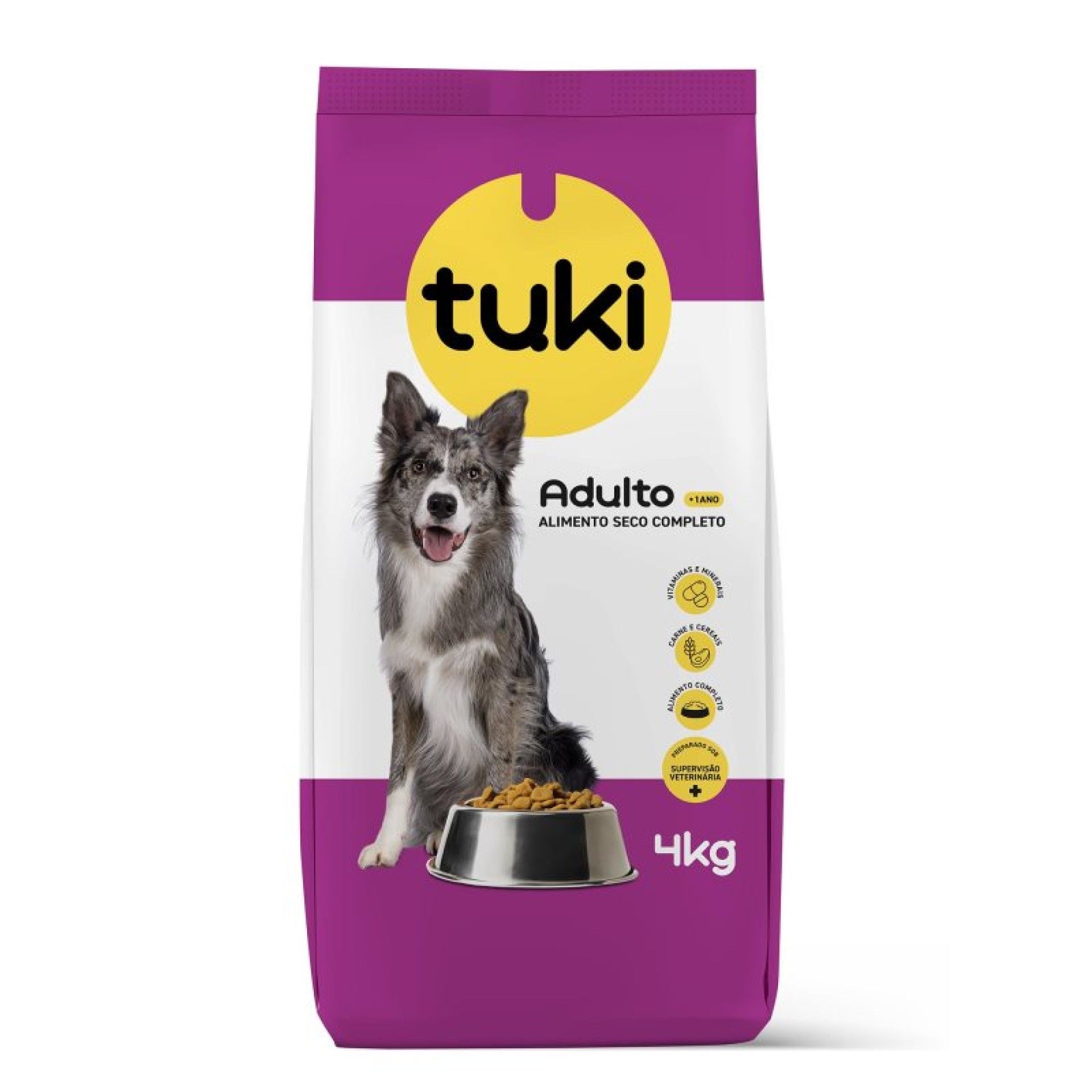 ALIMENTO SECO C�O MANUTEN��O TUKI 4KG
