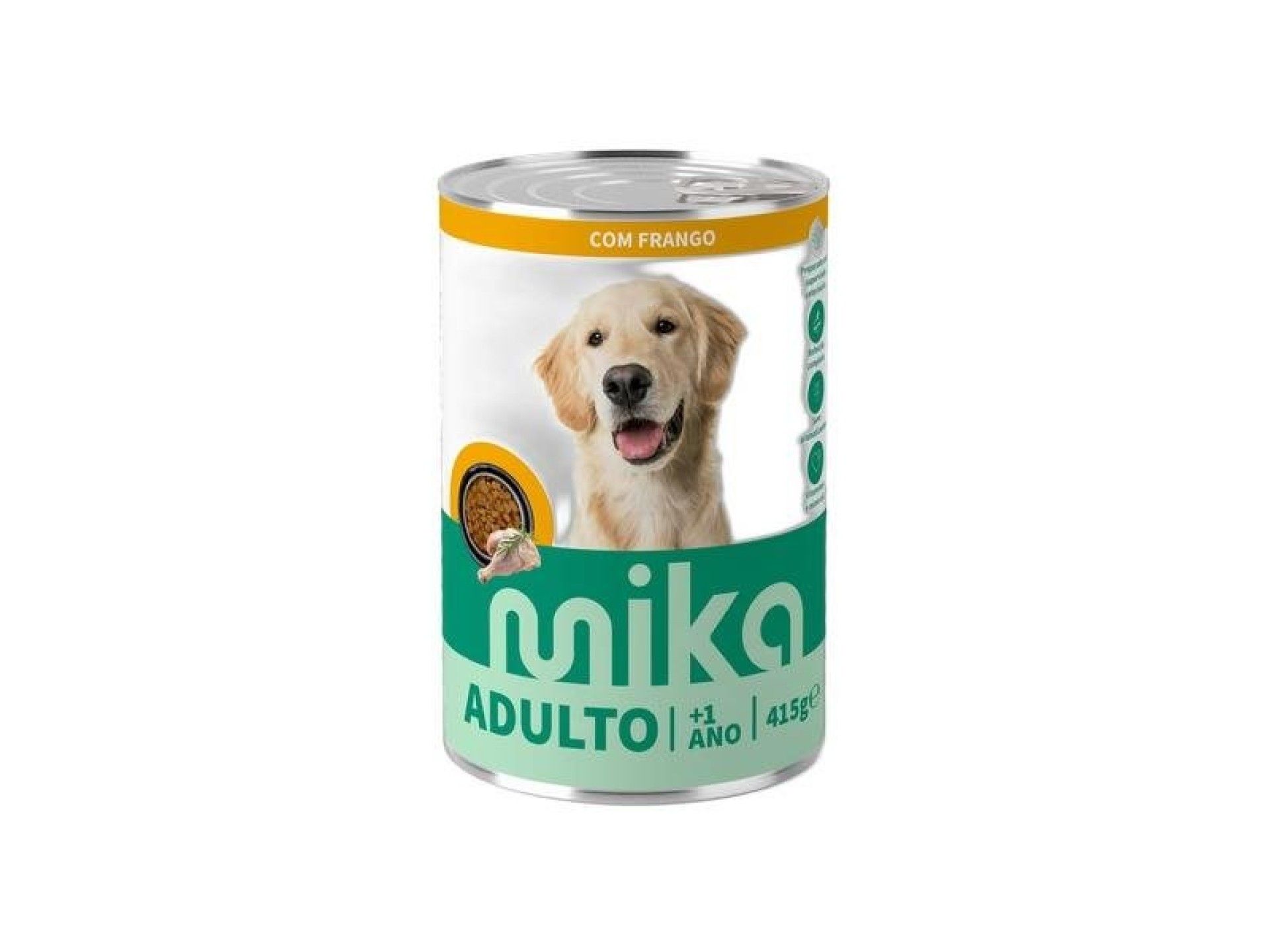 ALIMENTO HÚMIDO CÃO MIKA FRANGO MOLHO 415GR ALIMENTO HÚMIDO CÃO MIKA FRANGO MOLHO 415GR
