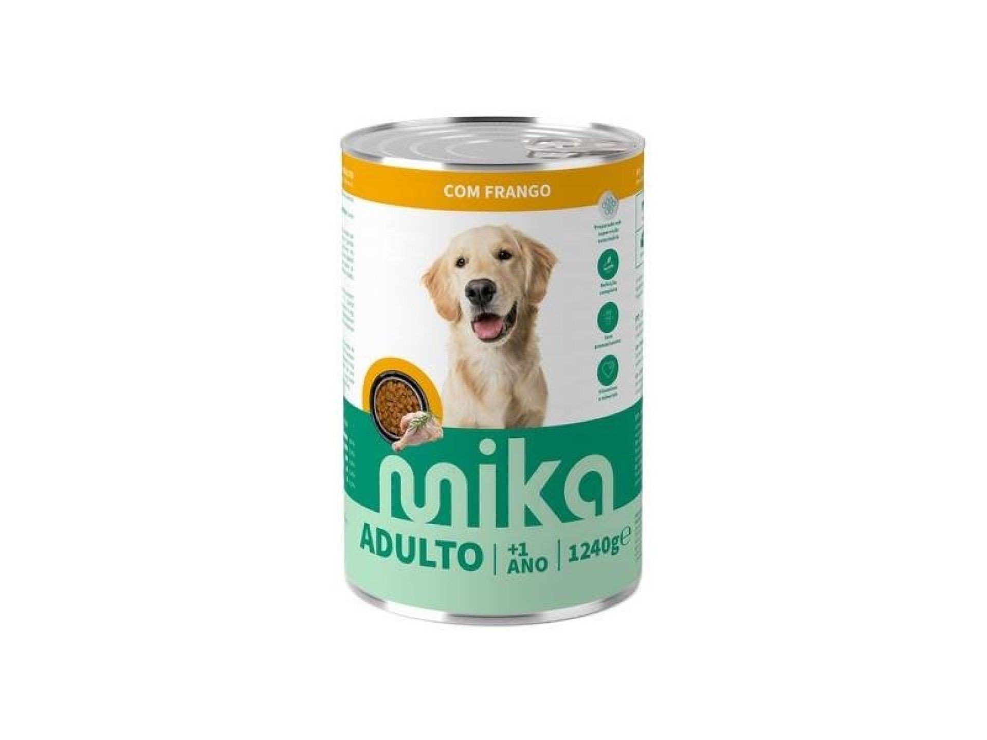 ALIMENTO HÚMIDO CÃO MIKA FRANGO MOLHO 1240GR ALIMENTO HÚMIDO CÃO MIKA FRANGO MOLHO 1240GR