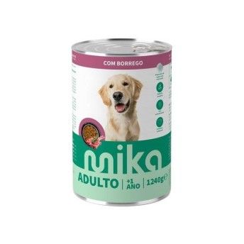 ALIMENTO HÚMIDO CÃO MIKA BORREGO MOLHO 1240GR ALIMENTO HÚMIDO CÃO MIKA BORREGO MOLHO 1240GR