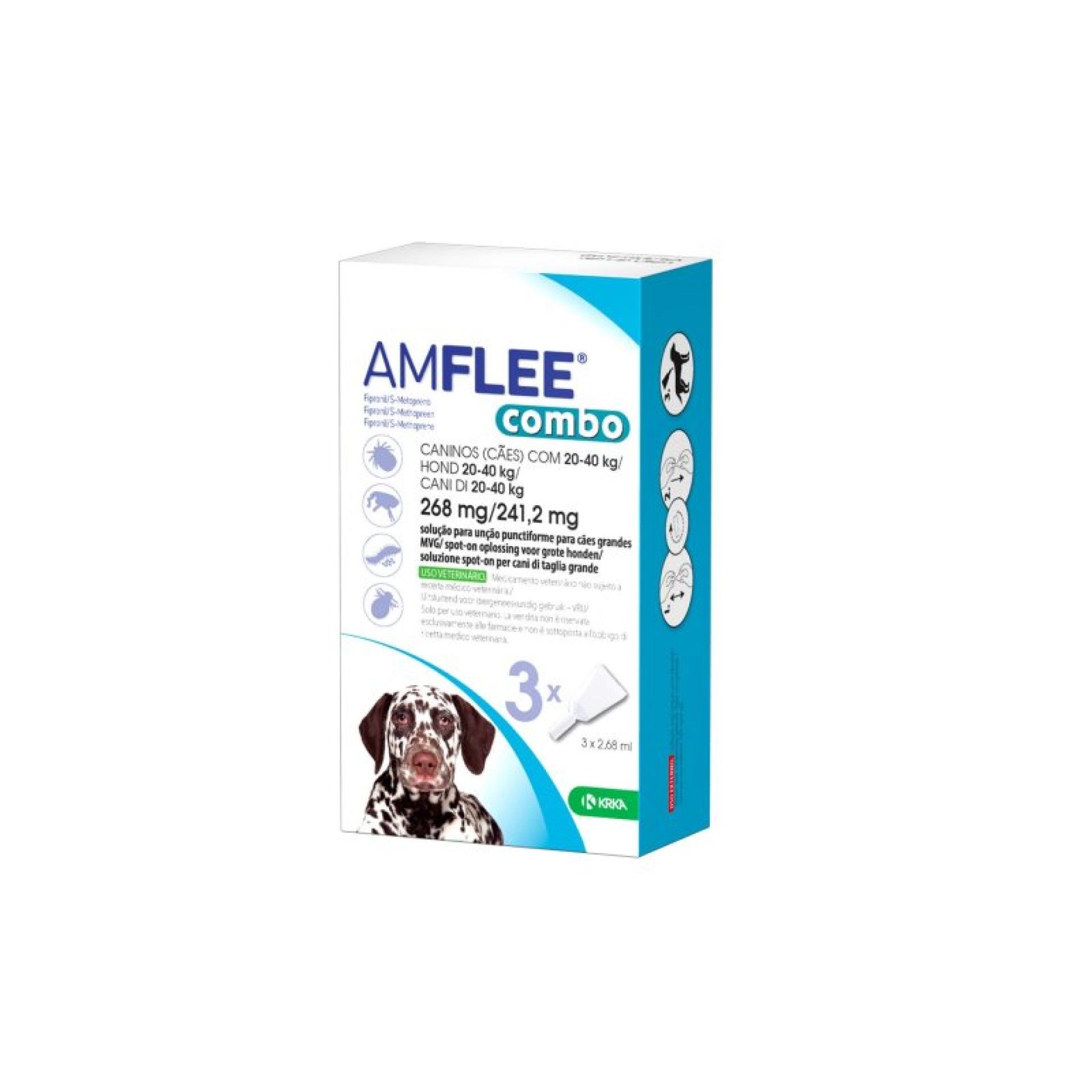 AMFLEE COMBO CAO 268 MG 3 PIPETAS AMFLEE COMBO CAO 268 MG 3 PIPETAS