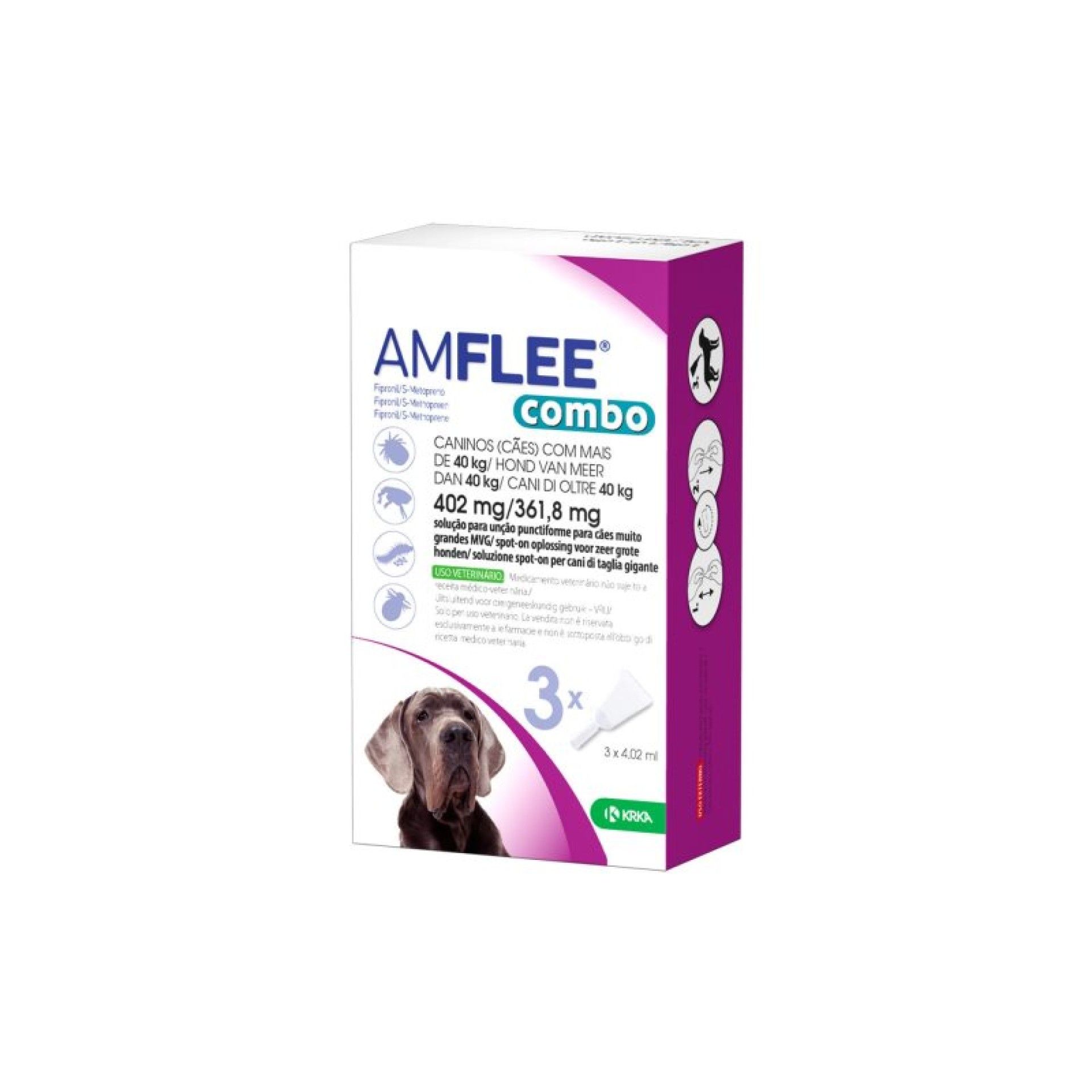AMFLEE COMBO CAO 402 MG 3 PIPETAS AMFLEE COMBO CAO 402 MG 3 PIPETAS