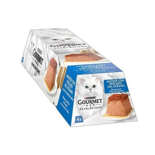 ALIMENTO HÚMIDO PARA GATO PEIXE 4X57 G ALIMENTO HÚMIDO PARA GATO PEIXE 4X57 G