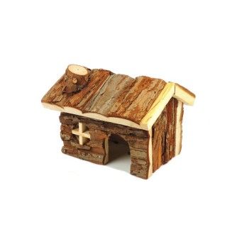 CASA ROEDORES MADEIRA 15X12,2X11CM