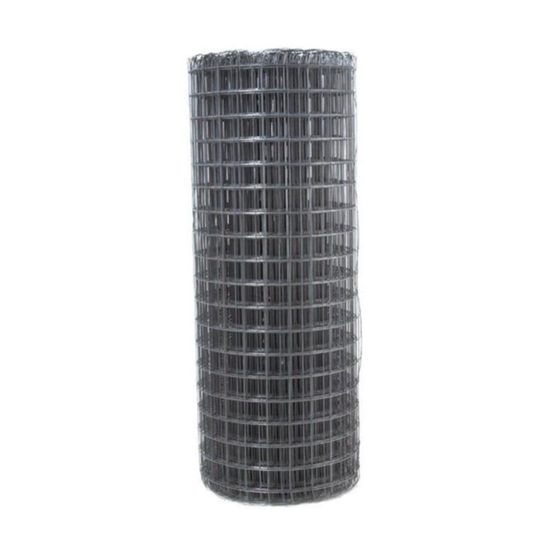 REDE MET QUADRADA GALVANIZADA 19X1,05MM 1X5MT