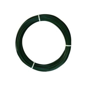 ARAME PLASTIFICADO VERDE 1,6MMX50MT
