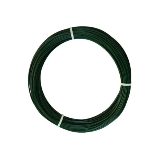 ARAME PLASTIFICADO VERDE 1,2MMX100MT