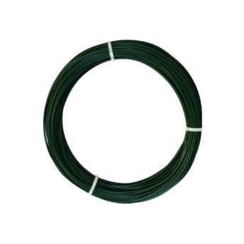 ARAME PLASTIFICADO VERDE 1,6MMX100MT