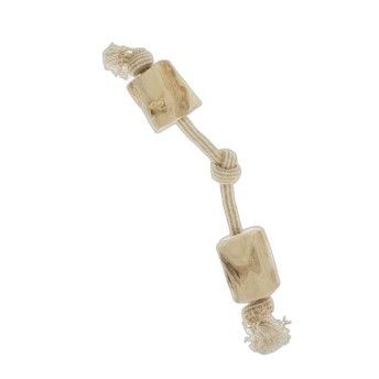 BRINQUEDO CORDA MADEIRA CAF�  45CM