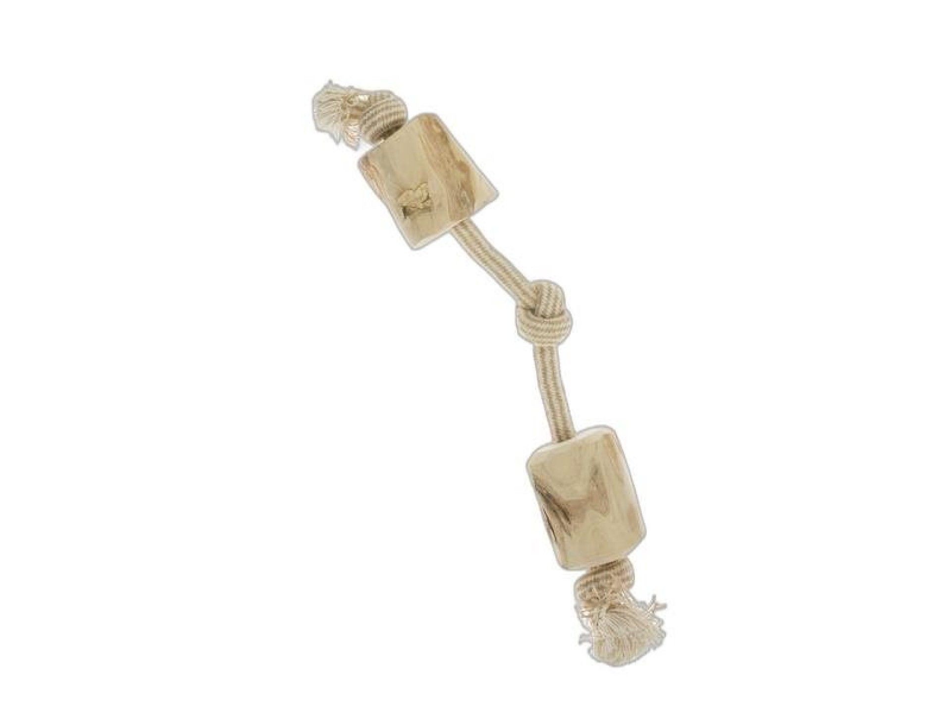 BRINQUEDO CORDA MADEIRA CAF�  45CM