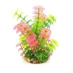 DECORAÇÃO PLANTA AQUÁTICA VERDE/ROSA DECORAÇÃO PLANTA AQUÁTICA VERDE/ROSA