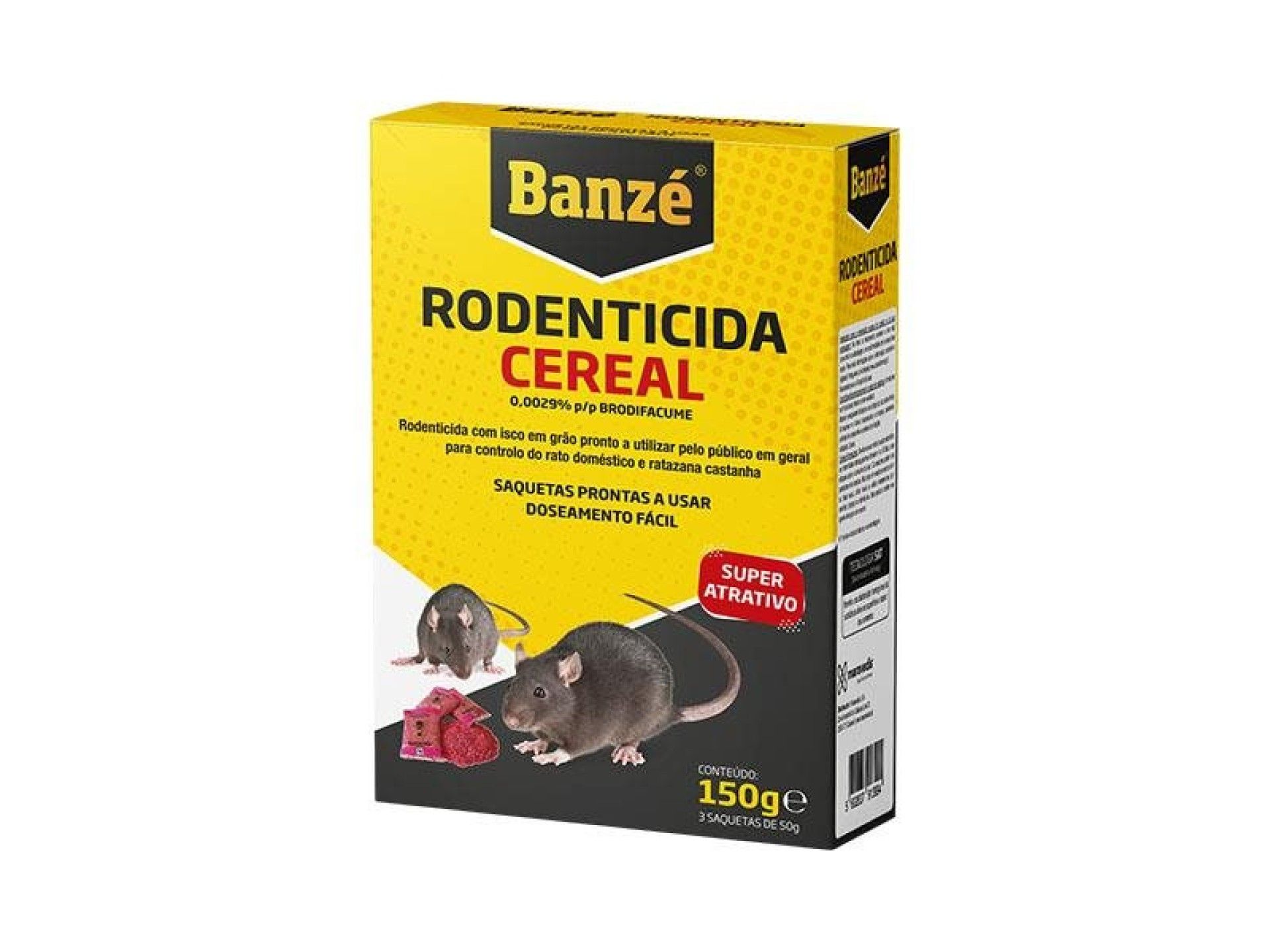 RATICIDA BANZ� CEREAL BRODIFACUME 150GR