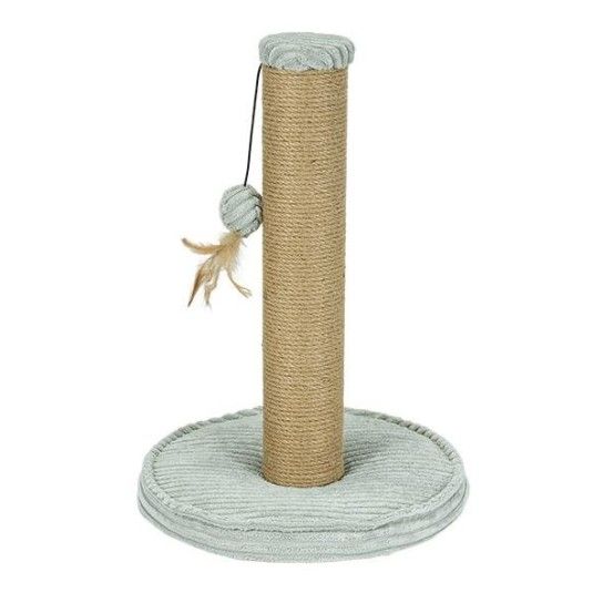 ARRANHADOR GATO POSTE BRINQUEDOS CINZA ARRANHADOR GATO POSTE BRINQUEDOS CINZA