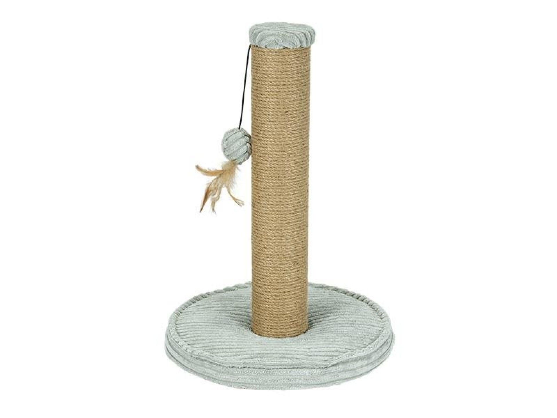 ARRANHADOR GATO POSTE BRINQUEDOS CINZA ARRANHADOR GATO POSTE BRINQUEDOS CINZA