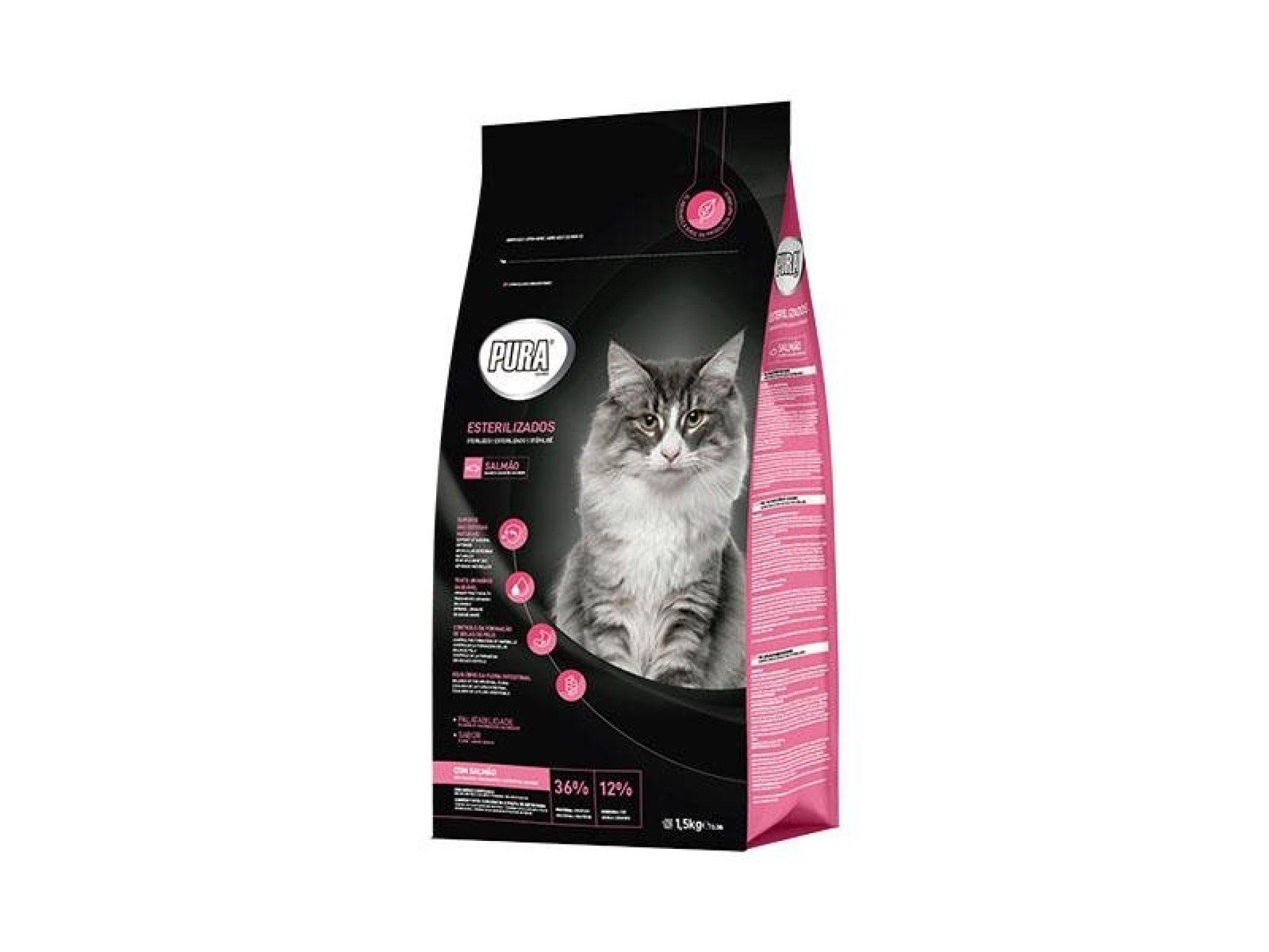 ALIMENTO GATO ESTERILIZADO SALM�O 1,5KG