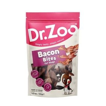 SNACK DR ZOO BACON BITES 130GR
