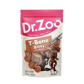 SNACK DR ZOO T-BONE BITE 130GR SNACK DR ZOO T-BONE BITE 130GR
