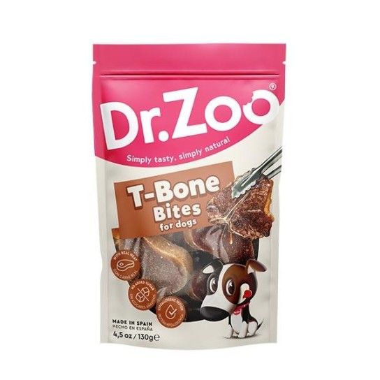 SNACK DR ZOO T-BONE BITE 130GR SNACK DR ZOO T-BONE BITE 130GR