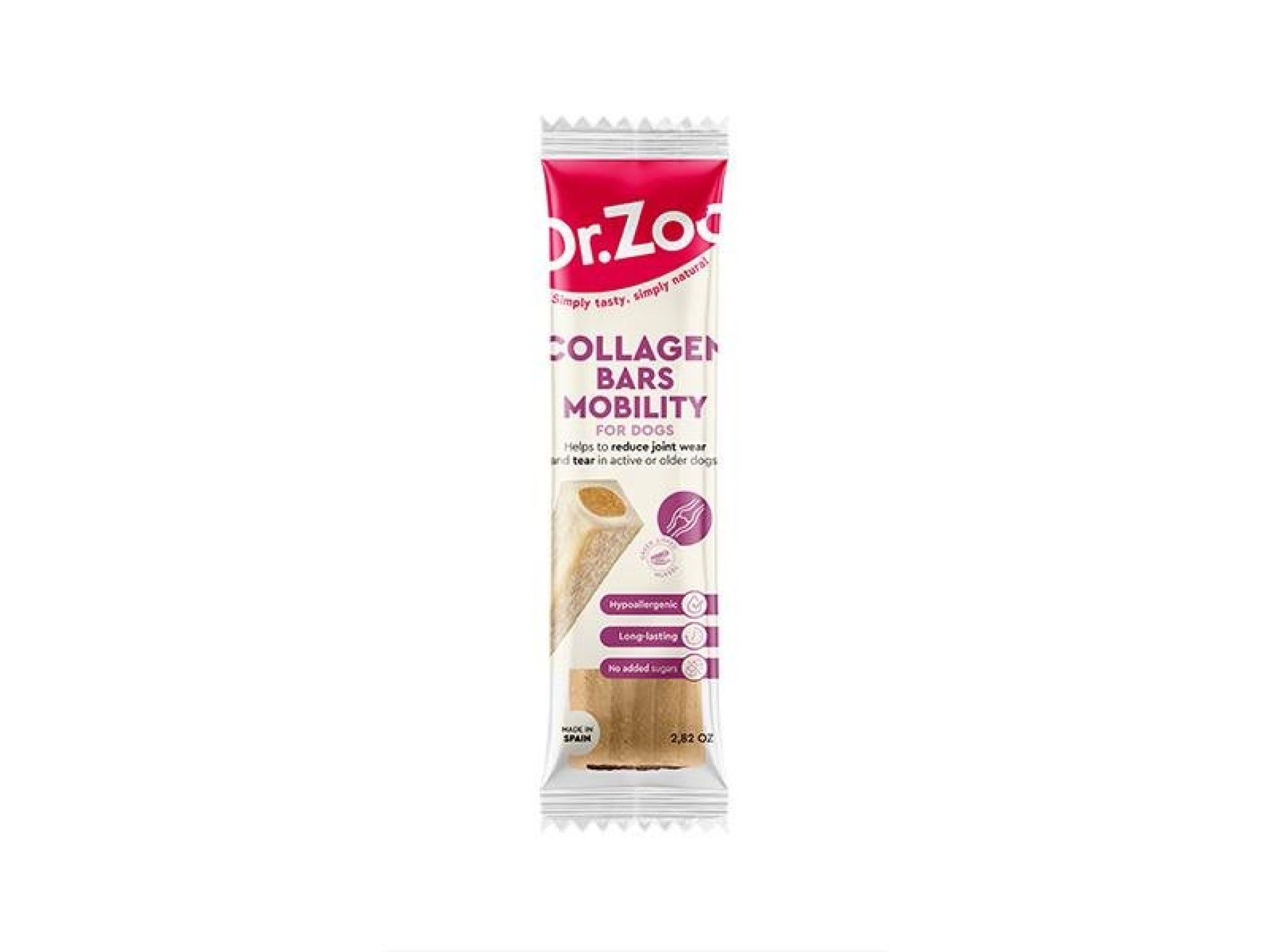 SNACK DR ZOO BARRA COLAGÉNIO ARTICULAÇÃO 80GR SNACK DR ZOO BARRA COLAGÉNIO ARTICULAÇÃO 80GR