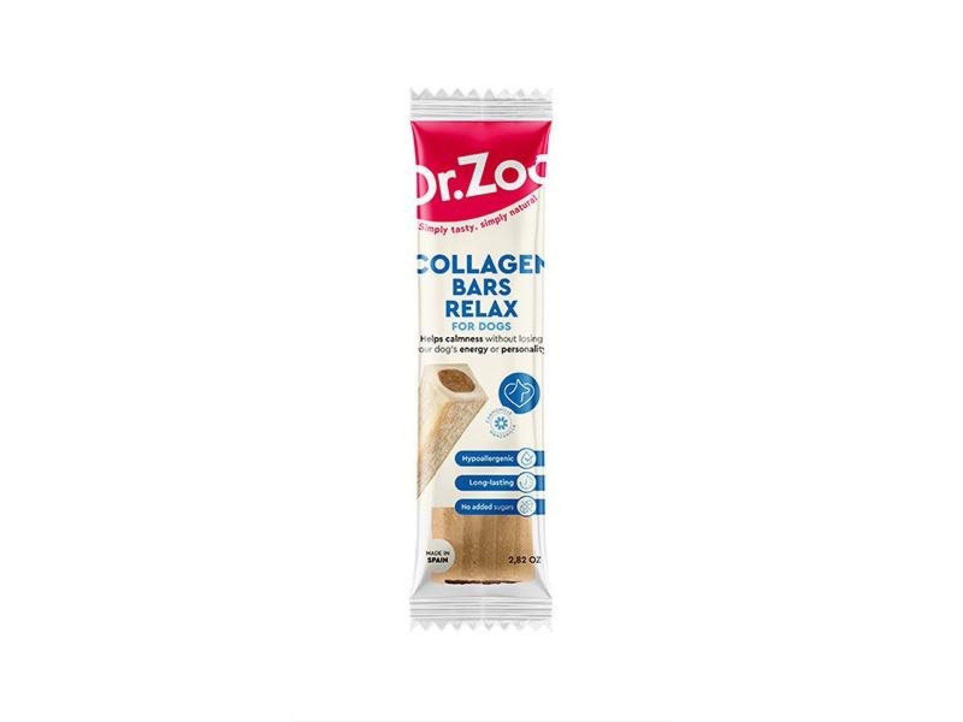 SNACK DR ZOO BARRA COLAG�NIO RELAX 80GR
