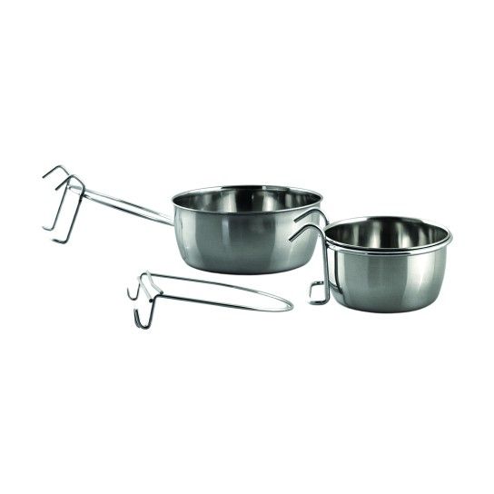 COMEDOURO INOX+GANCHO 140ML COMEDOURO INOX+GANCHO 140ML