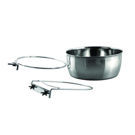 COMEDOURO INOX+PARAFUSO 140ML COMEDOURO INOX+PARAFUSO 140ML