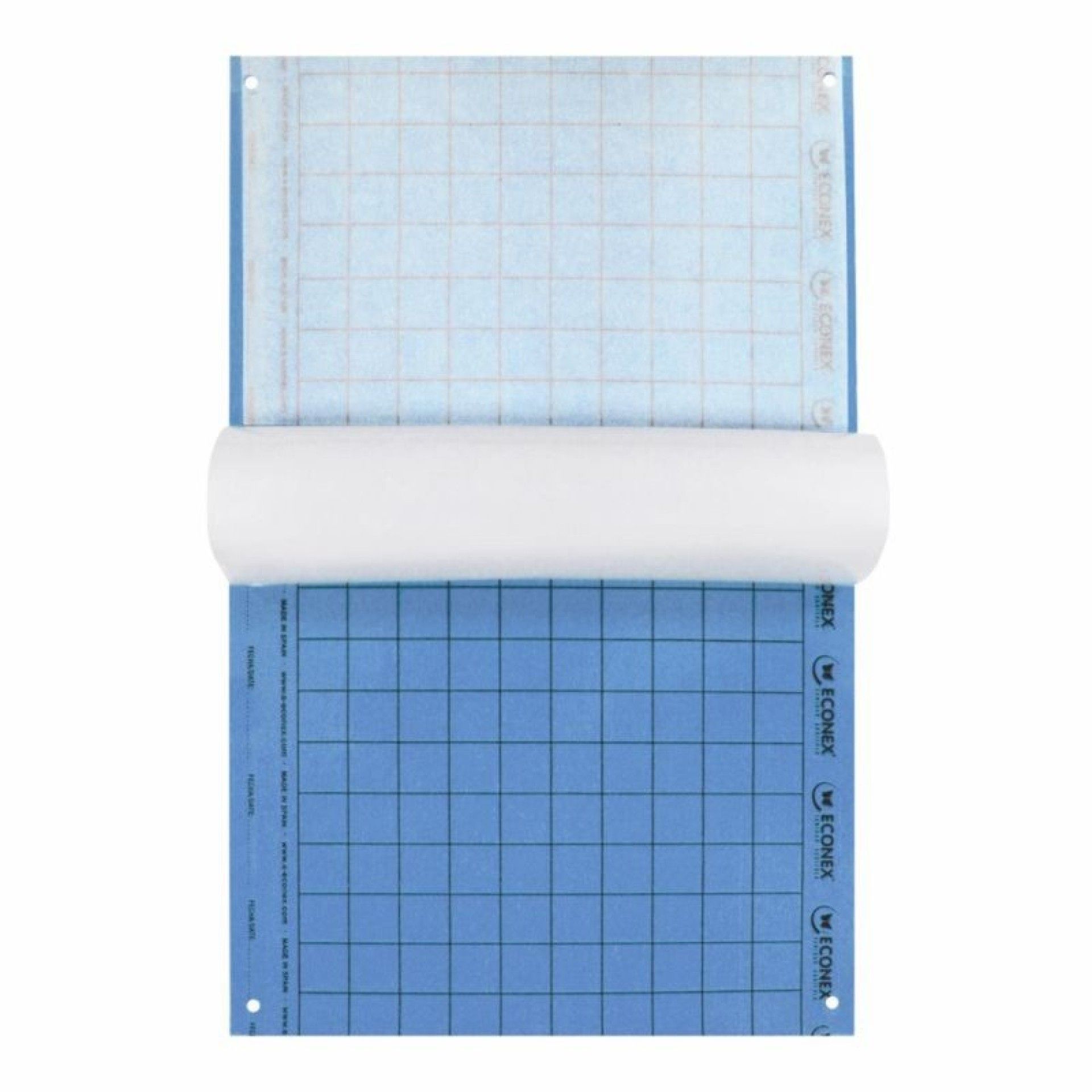 PLACA CROMOTR�PICA AZUL 40X25CM