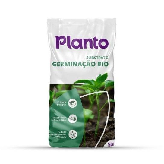 SUBSTRATO GERMINA��O PLANTO BIO 50L