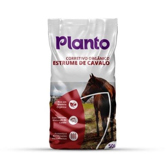 ESTRUME CAVALO PLANTO 50L