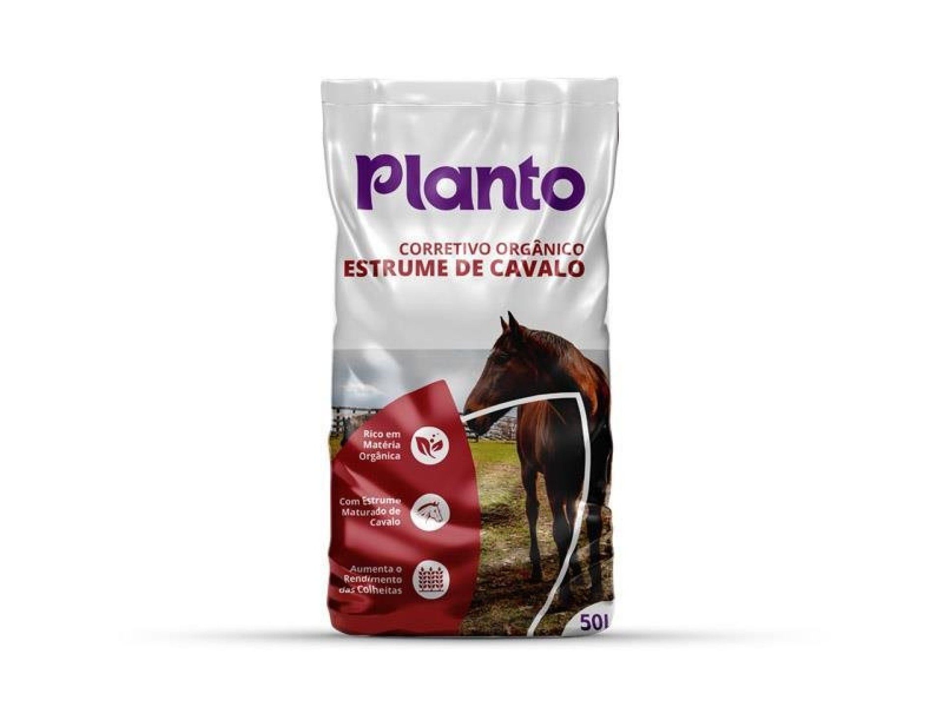 ESTRUME CAVALO PLANTO 50L