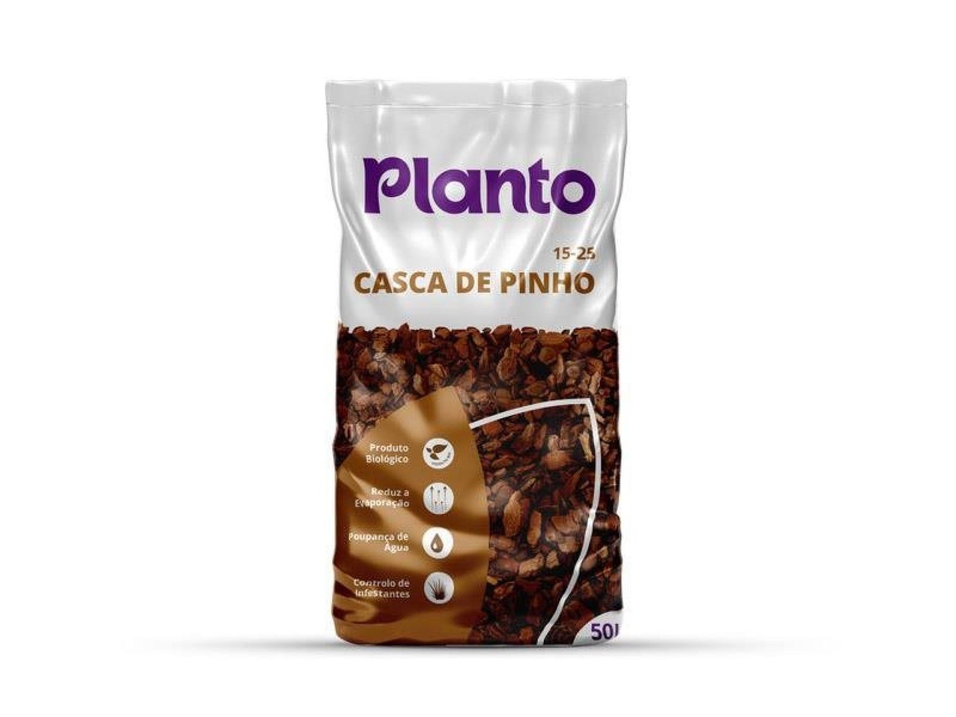 CASCA PINHO 15-25MM PLANTO 50L
