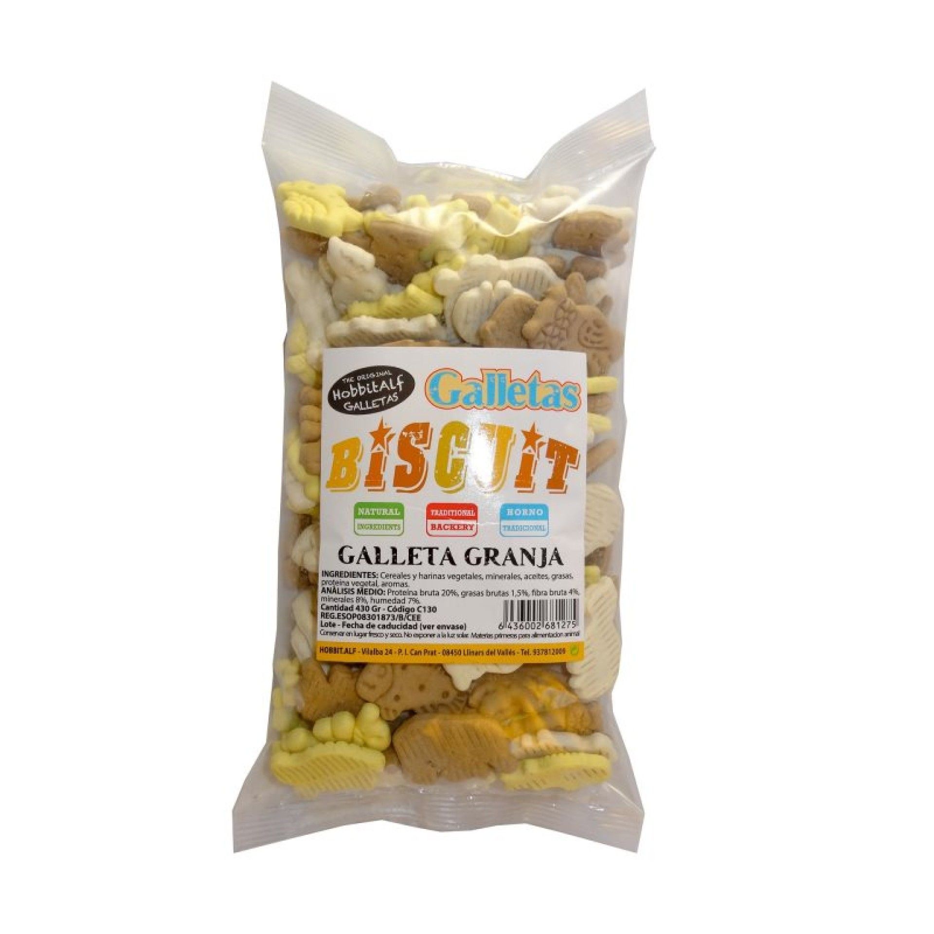 SNACK C�O BISCOITO QUINTA 430GR