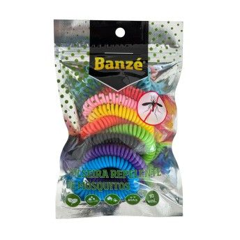 PULSEIRA REPELENTE MOSQUITOS CITRONELA EVA 10UN