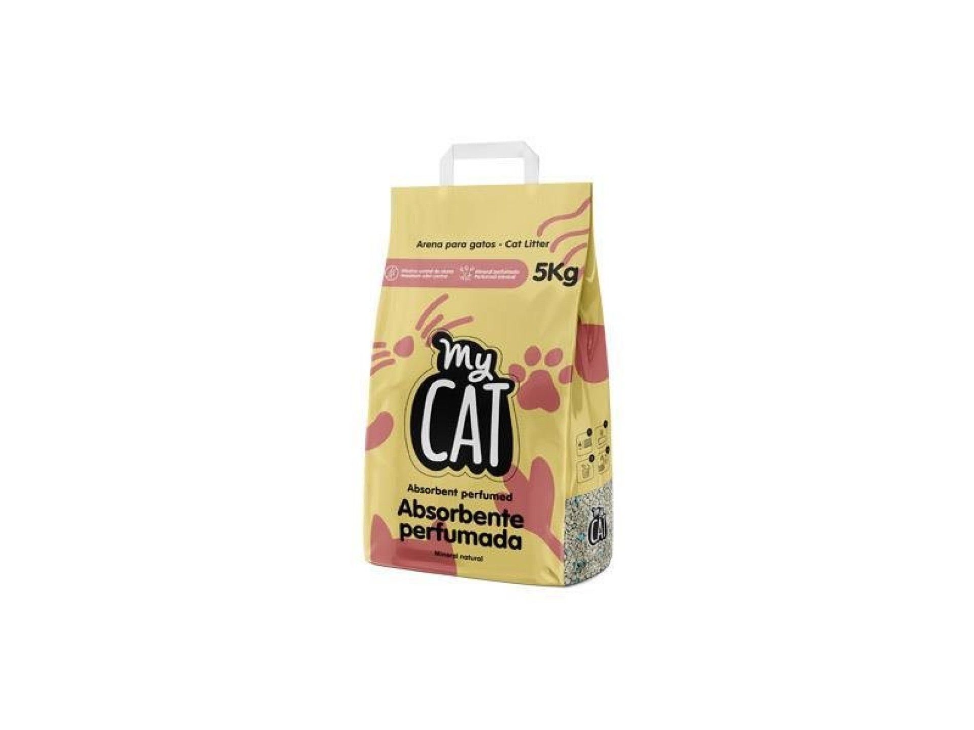 AREIA GATO MY CAT PERFUMADA 5KG AREIA GATO MY CAT PERFUMADA 5KG