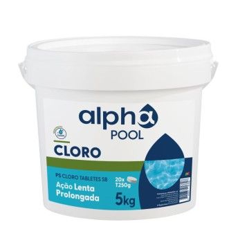 TRATAMENTO CLORO T250 5KG ALPHAPOOL