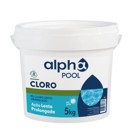 TRATAMENTO CLORO GRÃO 5KG ALPHAPOOL TRATAMENTO CLORO GRÃO 5KG ALPHAPOOL