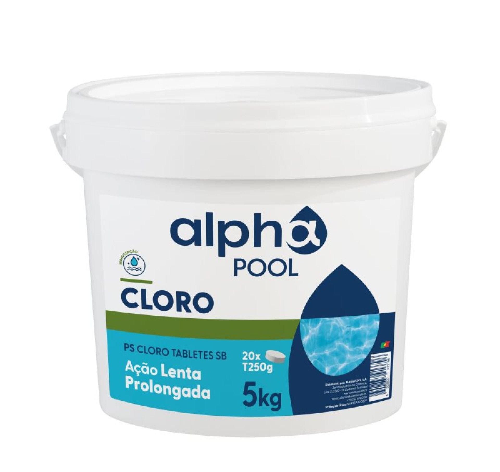 TRATAMENTO CLORO T250 5KG ALPHAPOOL TRATAMENTO CLORO T250 5KG ALPHAPOOL