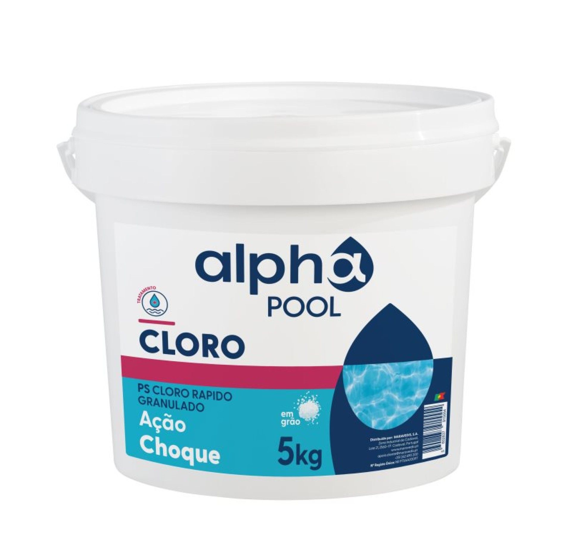 TRATAMENTO CLORO GRANULADO CHOQUE 5KG ALPHAPOOL