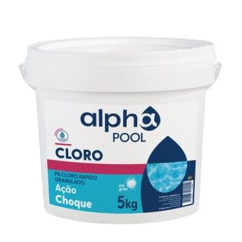 TRATAMENTO CLORO GRANULADO CHOQUE 5KG ALPHAPOOL