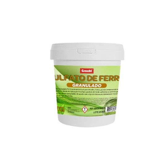 SULFATO FERRO GRANULADO 1KG SULFATO FERRO GRANULADO 1KG