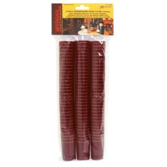 CÁPSULA TÉRMICA 33MM VERMELHO 100UN CÁPSULA TÉRMICA 33MM VERMELHO 100UN