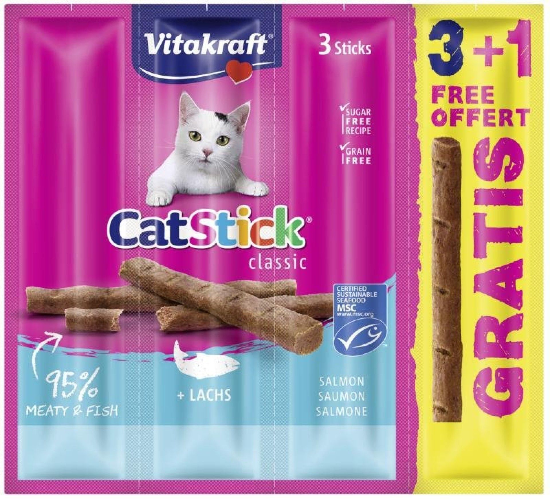 SNACK GATO MINI SALMÃO/TRUTA 3+1 UND GRÁTIS SNACK GATO MINI SALMÃO/TRUTA 3+1 UND GRÁTIS