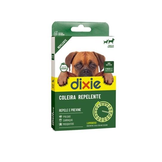 DIXIE COLEIRA NATURAL C�O 58CM LUMINOSO