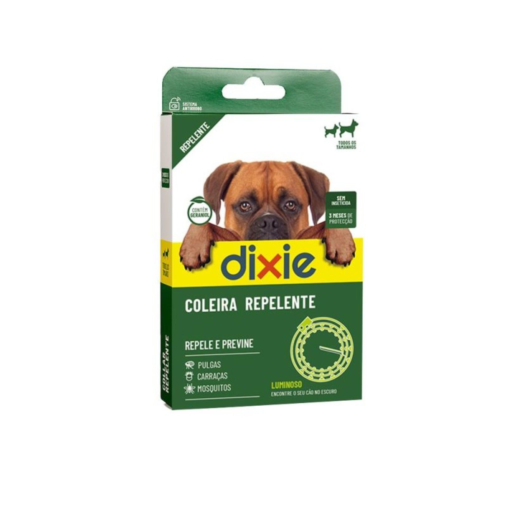 DIXIE COLEIRA NATURAL C�O 58CM LUMINOSO
