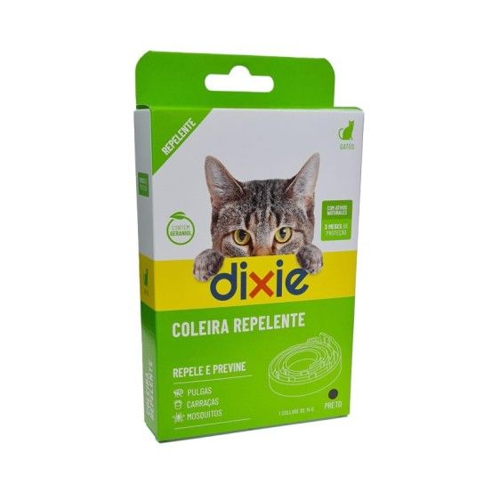 DIXIE COLEIRA NATURAL GATO 34CM DIXIE COLEIRA NATURAL GATO 34CM