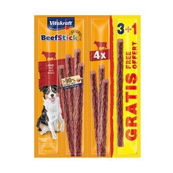 SNACK CÃO BEEF STICK VACA 3+1UN GRÁTIS SNACK CÃO BEEF STICK VACA 3+1UN GRÁTIS