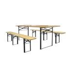 CONJUNTO POPULAR MESA 2 MT+ BANCOS CONJUNTO POPULAR MESA 2 MT+ BANCOS